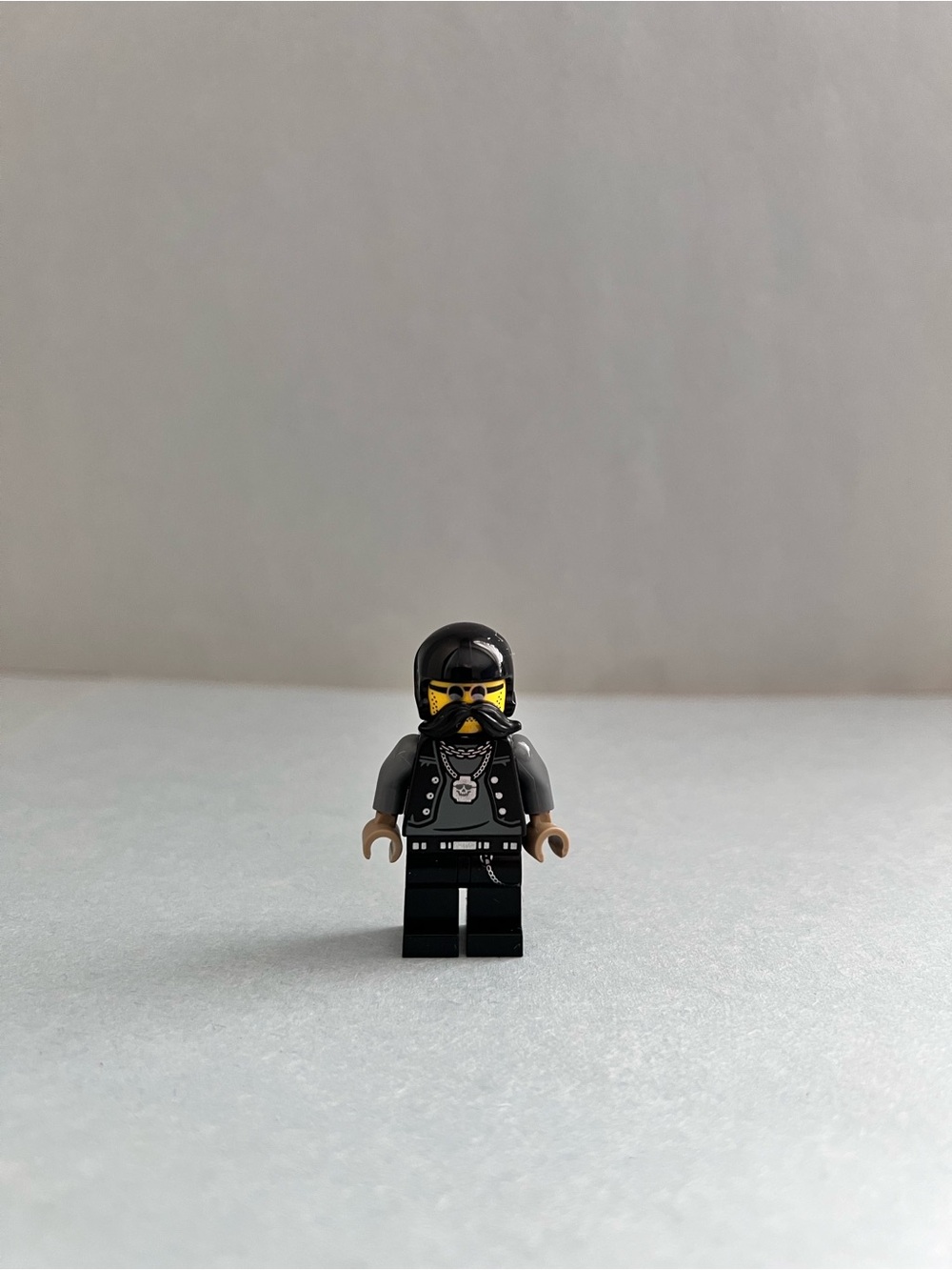 LEGO City Lone Wolf Biker Minifigure